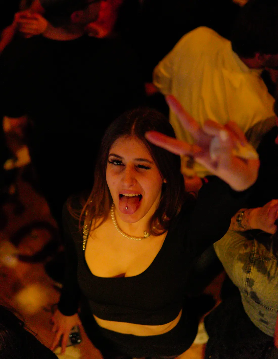 Happy guest at Sakhelosno BAR Tbilisi