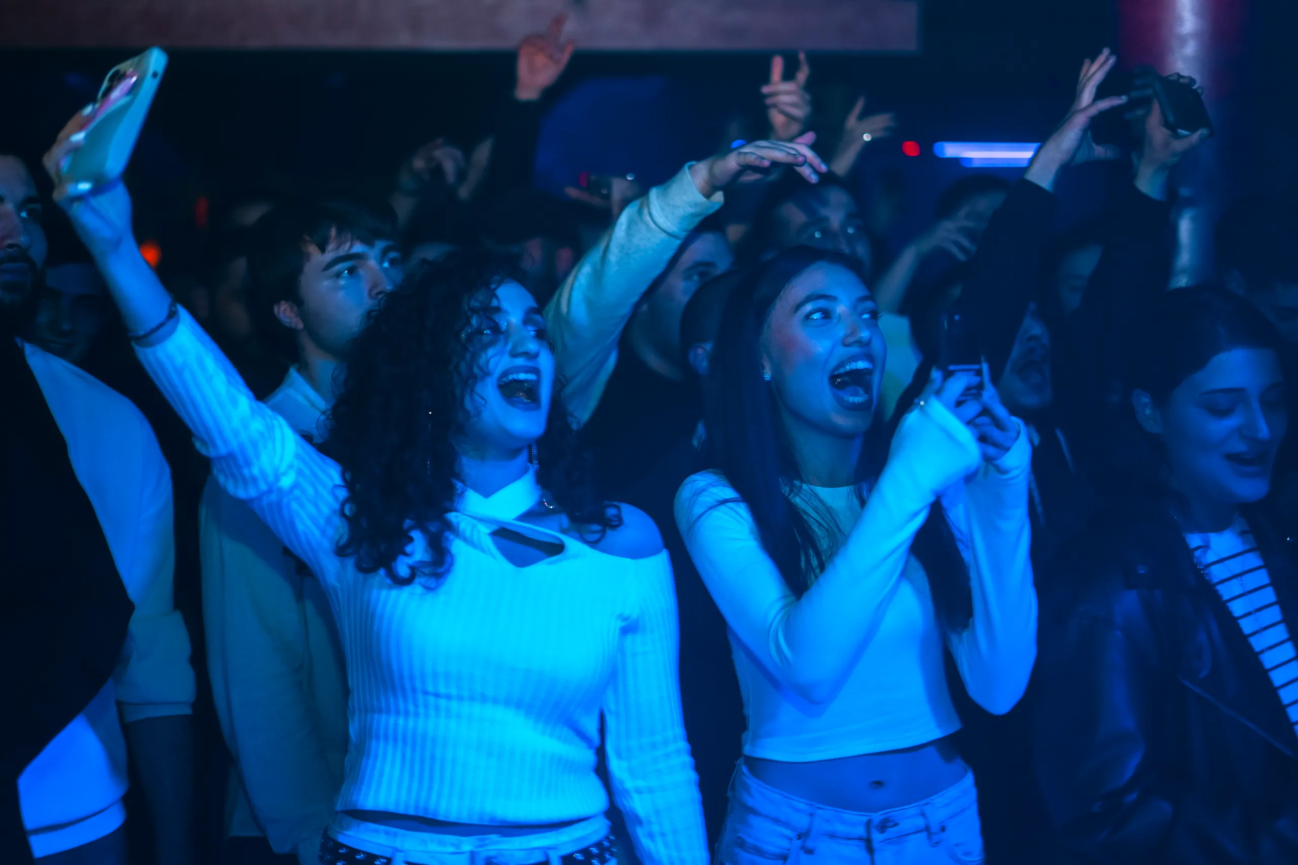 Nightclub open tonight in Tbilisi — Sakhelosno BAR neon lights